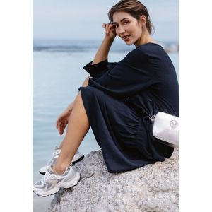 Mexx Maxi Jurk Navy - Maat S