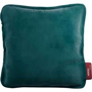 Stoov Warmtekussen | Ploov³ Petrol Green | Duurzaam & Draadloos | Infrarood warmtekussen | 45x45 cm | Pro 50Wh batterij