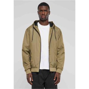 Urban Classics - Contrast Windrunner jacket - 4XL - Groen/Zwart