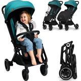 Lionelo Buggy Cloe - Kinderwagen Premium + - tot 22 kg - verstelbare rugleuning - 5-punts veiligheidsgordels - grote zwenkwielen - klamboe - bekerhouder - lichtgewicht - compact - waterdicht