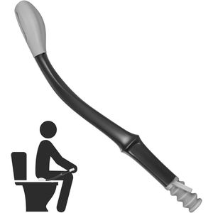 Allecto plus - Toilethulpgereedschap met Lang Handvat voor Zwangeren en Ouderen