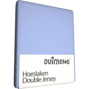 Comfortabele Dubbel Jersey Hoeslaken Blauw | 70x140| Junior | Extra Dikke Kwaliteit