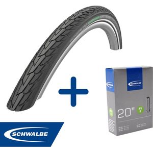 Fietsband - Schwalbe - Buiten- & binnenband - Road Cruiser & AV6 - 20 inch x 1.10 - 1.50 - 40 mm