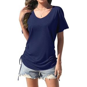 Zomer Strandjurk Dames - Korte Tuniek en Bikini Cover-Up - V-Hals Badmode