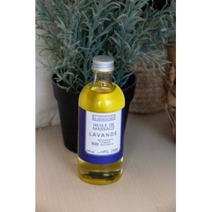 Biologische Argan olie massage olie met Lavendel olie uit Pagnol - handgemaakt in Frankrijk - 100ml