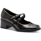 Tamaris - Pumps - Metallic - 40 - Vintage met Dubbele Gesp en Plateauzool