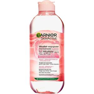 Garnier - SkinActive - Micellair Reinigingswater - Rozenwater - Stralende Huid - 400 ml - 1 stuk
