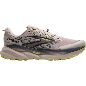 Brooks Cascadia 19, Mannen, Beige, Hardloopschoenen, maat: 40