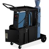 Laskar - Laswagen - Zwart - 89x47x97 cm - Tot 110 kg - Met Deur