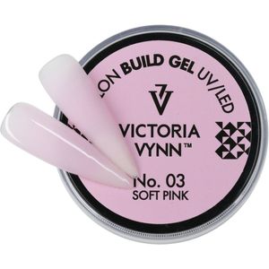 Builder Gel 03 Soft Pink 15 ml - gelnagels - gel - nagels - manicure - nagelverzorging - nagelstyliste - buildergel - uv / led - nagelstyliste - callance