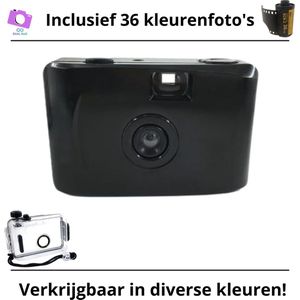 Wegwerpcamera - Met 36 Kleurenfoto's - herbruikbare camera waterdicht voor bruiloft, feesten of vakantie - Analoge Camera