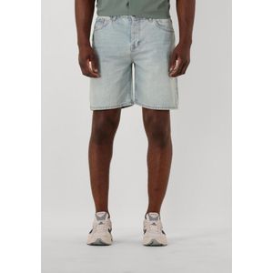 PURE PATH The Owen Regular Fit Denim Shorts Jeans Heren - Broek - Lichtblauw - Maat 28