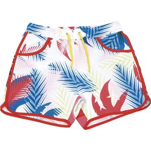 Meisjes zwemshort : As pink as a flamingo "" maat S