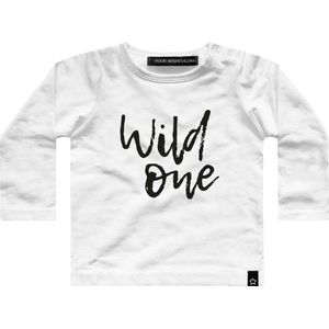 Your Wishes Longsleeve Wild One - Shirt - Jongens & Meisjes - Maat: 50/56