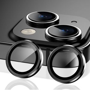 Camera Lens Protector voor iPhone 15/15 Plus - Zwart