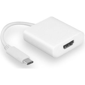 USB-C naar HDMI 4K 30Hz adapter / wit - 0,15 meter