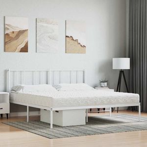 vidaXL Schuimmatras - H2 H3 - 160x220 cm - Wit Schuimmatras - Schuimmatrassen - Matras - Bedmatras
