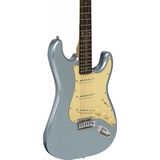Stagg SES-30-IBM S Style Electric Guitar Ice Blue Metallic