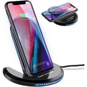 ELECTRIC GIANT -Qi Draadloze oplader - 10W opvouwbare standaard snellader - Docking station