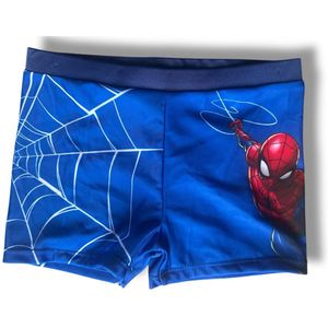 Marvel - Spiderman - Zwembroek - Zwemshort - Blauw - Boardshort - Swim trunk - Jongens - Junior - Maat 122/128