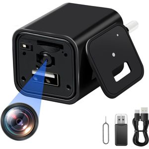 Lexium Verborgen Camera - Spionage Camera - Geheime Camera - Spy Camera - Spycamera - Spion Camera - Verborgen Mini Camera - Spy Camera Mini - Afluisteren - Afluisterapparatuur