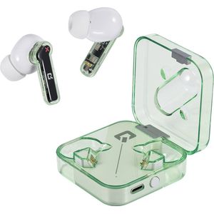 Tuniq Vibe Bluetooth Oordopjes - Groen - Touch Knop - 30mAh