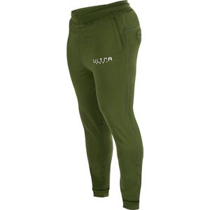 ULTRA GEAR Premium Jogger |Fitness broek | Sportbroek | Trainingsbroek | Fitnessbroek | Green/Groen | Heren | Maat L