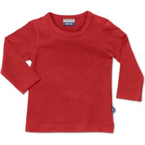 Silky Label t-shirt hypnotizing red - lange mouw - maat 74/80 - rood