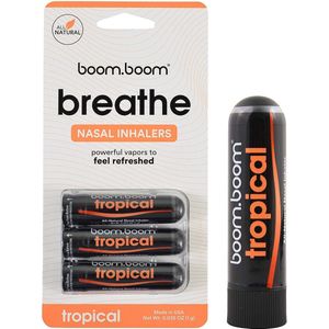 BoomBoom - Tropical Natural Energy Inhalers - 3x pack