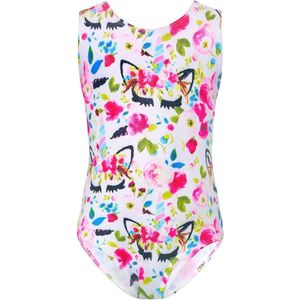 Glitterend Gymnastiekpak voor Meisjes | Biketard voor Kinderen 2-9 Jaar | Elegante Sportoutfit