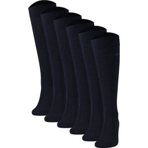 JOOP! Sokken Unisex premium essential cotton Knee High 6p Set van 6