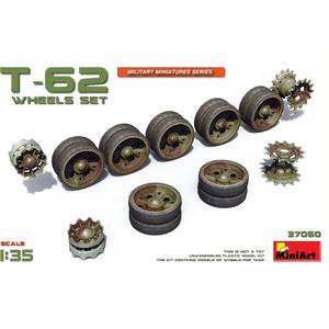 Miniart - T-62 Wheels Set (Min37060) - modelbouwsets, hobbybouwspeelgoed voor kinderen, modelverf en accessoires