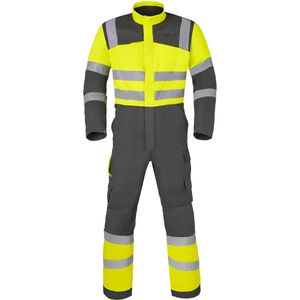 HAVEP Overall High Vis 20444 - Charcoal/Fluo Geel - 54