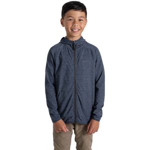 Hoodie - Blauw - Stretch Jersey - Insectenwerend