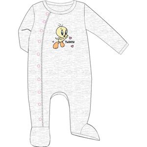 Tweety babypyjama / boxpakje grijs maat 62