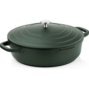 Westinghouse Hapjespan Performance Gracious Green - 32 cm / 5.8 liter - Anti-aanbaklaag voor perfecte stoofpotjes en sausjes