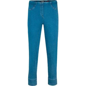 Robell Bella 09 Dames Comfort Jeans 7/8 Lengte - Jeans Blauw - EU40