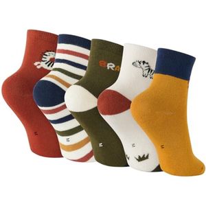 Warme Wintersokken voor Kinderen - Gezellige Thermische Crew Sokken voor Jongens en Meisjes