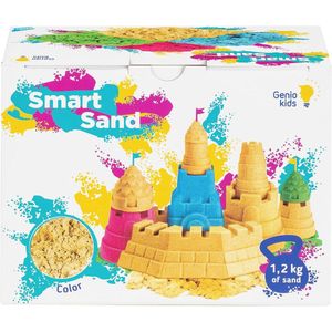 Sensorisch Zand 1.2 kg - Natuurlijk Speelzand voor Kinderen, Kneedzand Magisch Zand voor Creatief Spelen, Geschikt voor 3-6 Jaar