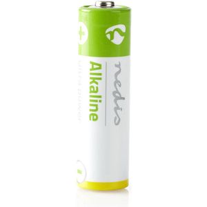 Nedis Alkaline-Batterij AA - 1.5 V DC - 4-Blister