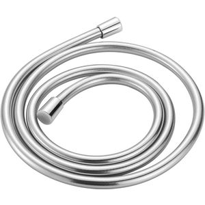 Doucheslang 1.5 m - PVC - Universele gladde douchepijp - Wasmachine hoge druk doucheslang - Voor badkranen vervanging - Zilver