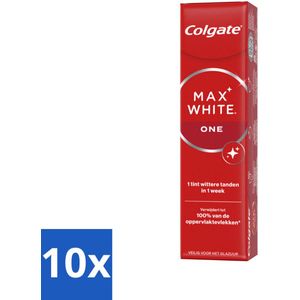 10 x Colgate Tandpasta Max White One 75 ml - Fluoride - Mondverzorging