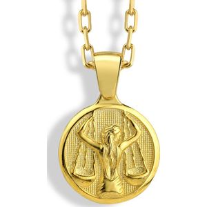 Libra ketting Gold Polished 24 inches