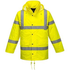 High-visibility Parka jas geel S461