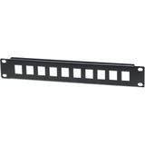 Intellinet - Blinddeksel - Zwart - Rack-montabel - 1U - 10 Poorten