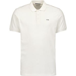 No Excess Mannen Klassiek Polo Wit S