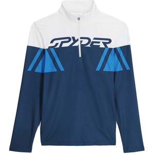Spyder - Podium - Sweatshirt - Blauw - Met Halve Rits