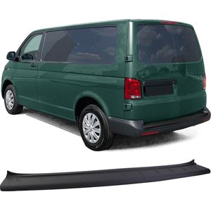 VW Transporter T5 T6 Achterbumper Bescherming Lijst Beschermer Zwart Abs Dubbele Deur Bumper Bumperbescherming