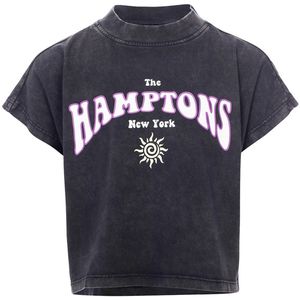 LOOXS 10sixteen T-shirt met Tekst Donkergrijs