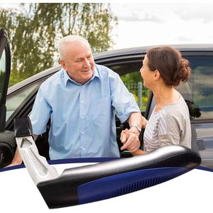 Veiligheidshamer - Draagbare wandelstok voor in de auto - Veiligheidshamer voor in de autoleuning - Biedt ouderen handgrepen voor in de auto en hulp bij het reizen, lichtgewicht en ergonomisch hulpmiddel om in en uit voertuigen te stappen.